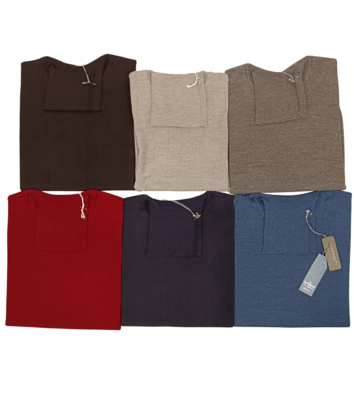 MEN'S L/S TURTLENECK SWEATER MS100 Tellini S.r.l. Wholesale Clothing